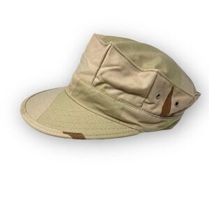 Marine USMC 8 Point Ripstop Desert Camo Utility Cover Hat Cap Size Small